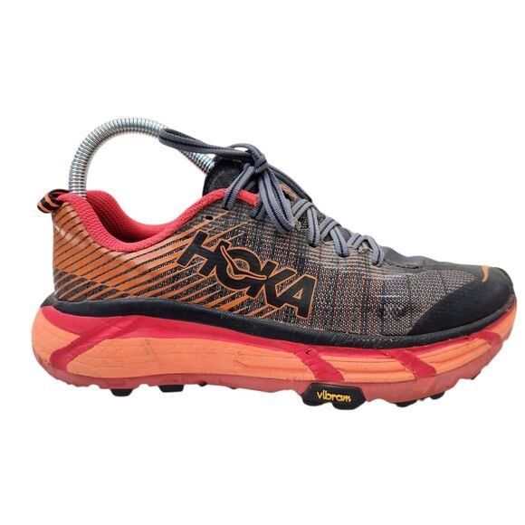 Hoka One One Womens Evo Mafate 2 Low Top Matryx Vibram Sole Lace Up Sneakers 6.5 - Picture 1 of 7